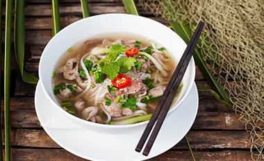 Le pho, une soupe nationale